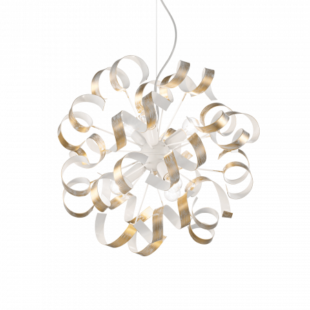 Candelabre - SUSPENSIE MODERNA VORTEX SP6 ORO - IDEAL-LUX