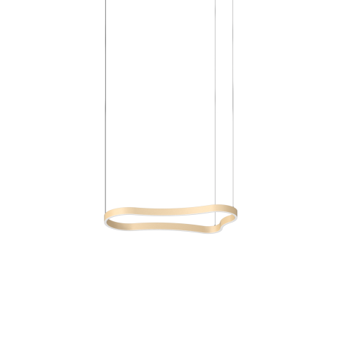 WAVES-1 SP ORO suspensie LED moderna