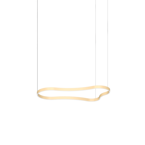 WAVES-2 SP ORO suspensie LED moderna