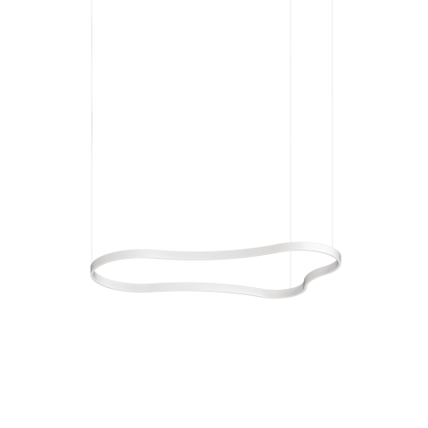 Corpuri pt interior - WAVES-3 SP BIANCO suspensie LED moderna