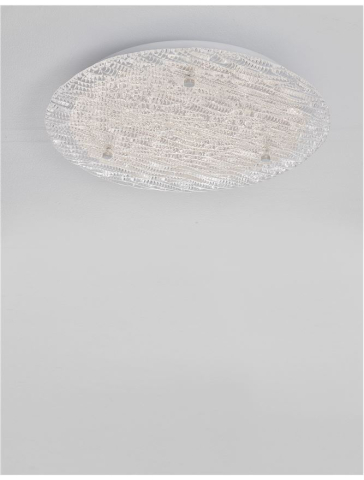 WING plafoniera - 9624222 - White Metal & Glass [2]