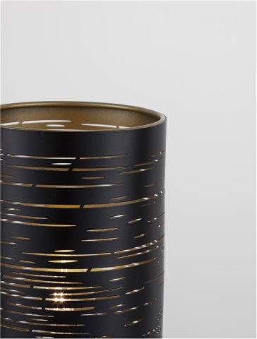 Veioze - ZANE veioza - 9155902 - White Outside Gold Metal Inside