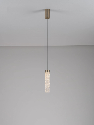 ZELON 1 antique brass - suspensie moderna led SP1