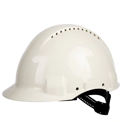 Cască de protecție 3M™, Uvicator, Pinlock, Ventilat, Banderolă din plastic, Alb, [2]