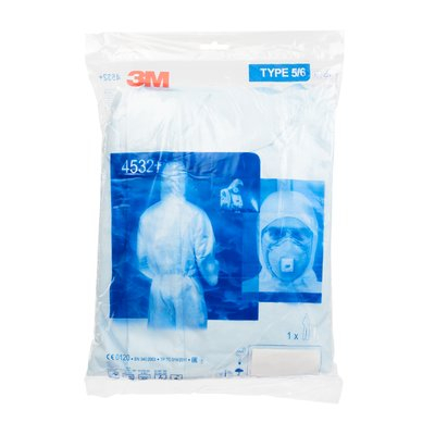 Combinezon de protectie 3M™ 4532+ Alb [3]