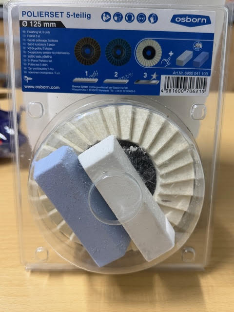 SET POLISH 5 (DISCURI+PASTE) PIESE PENTRU FINISAJ INOX Ø 125 [3]