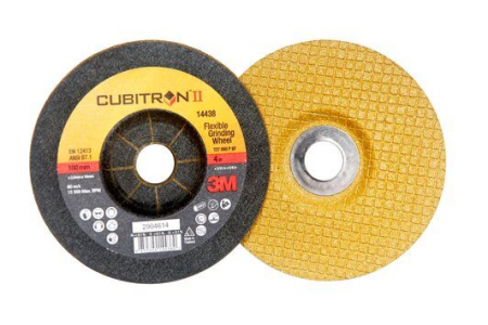 Echipamente si Abrazive profesionale - Disc de polizare 3M™ Cubitron™ II Flexibil T27, 125 mm x 3 mm x 22.23 mm A36