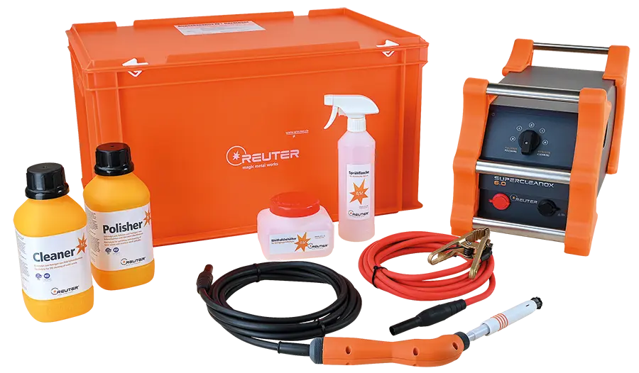 Aparate pentru curatarea inoxului - Echipamente pentru curatare inox SuperCleanox 6.0 si 8.0- Multifunctional