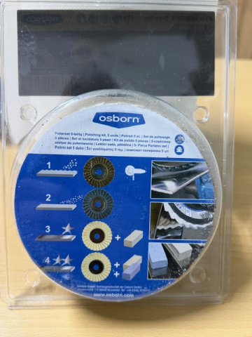 Abrazive - SET POLISH 5 (DISCURI+PASTE) PIESE PENTRU FINISAJ INOX Ø 125