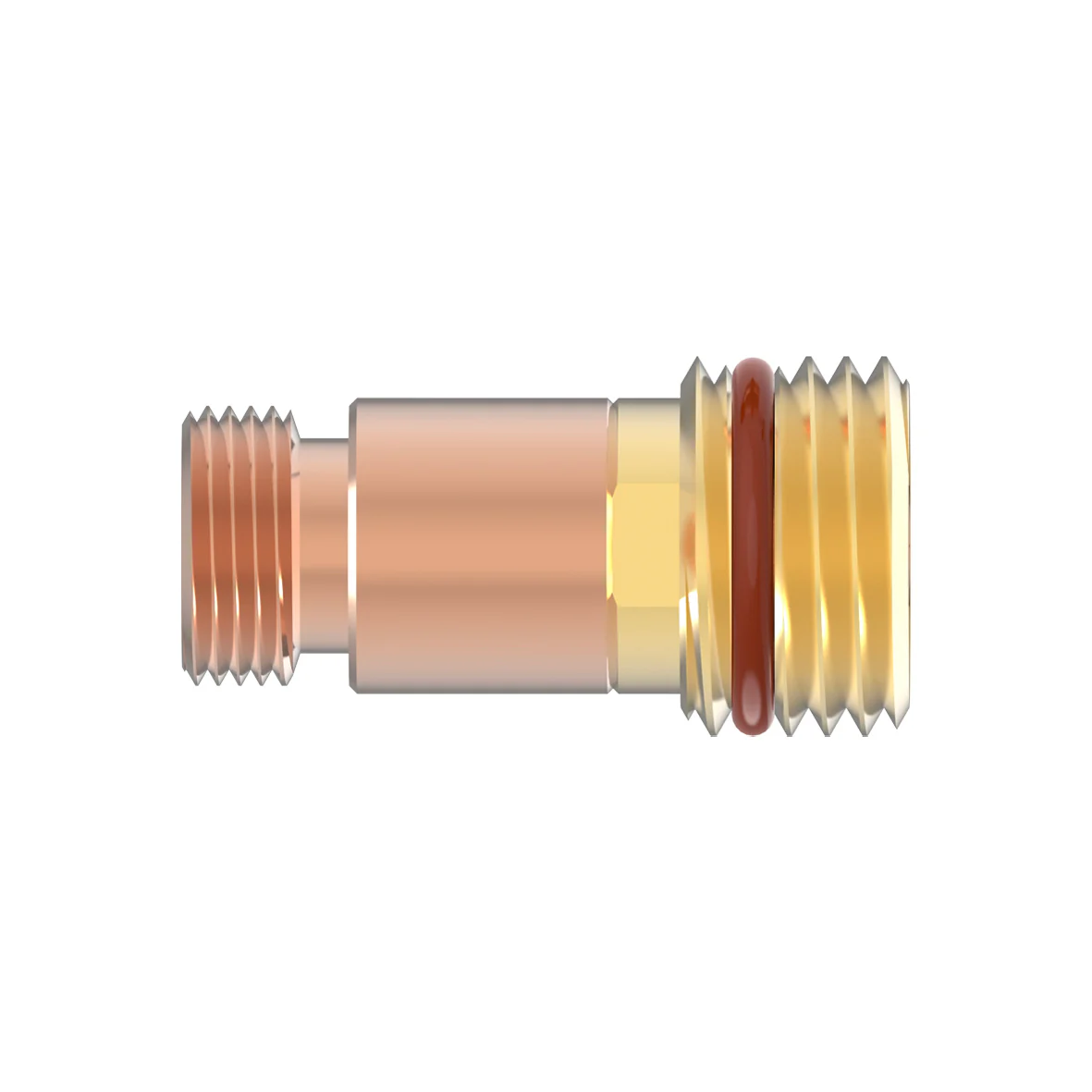 Pistolete WIG-TIG si Consumabile - PORTPENSETA CU LENTILA 17/18/26, 2,4 MM, L=27 MM, CU INEL O pentru FUPA- 1 bucata
