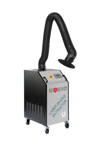 Echipamente de exhaustare - Unitate de filtrare mobila UNI 2.2 C W3 Laser - IFA W3 certified -pentru fumul provenit de la sudarea cu laser