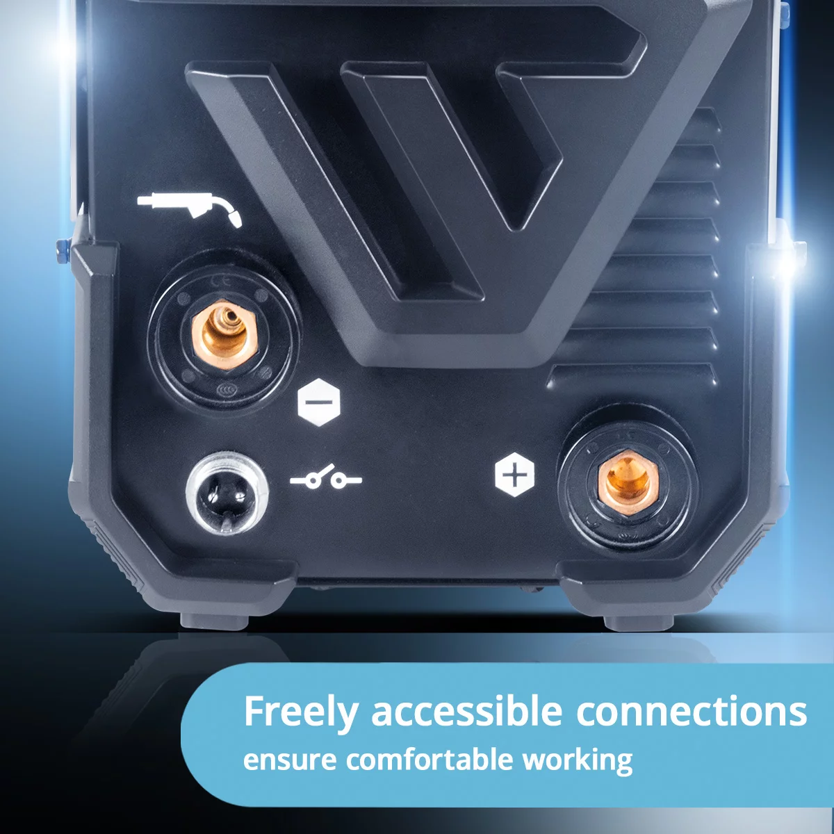 Aparat de sudura Digital Mini Flux 120 Stahlwerk pachet [9]