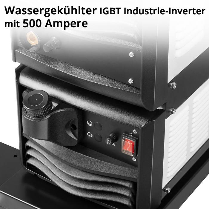 Aparat de sudura industrial STAHLWERK MIG MAG 500 DP Invertor IGBT complet sinergic, racit cu apa, cu 500 A si functie spot, sistem de sudura MIG MAG cu impuls | puls dublu | puls de mare viteză [10]