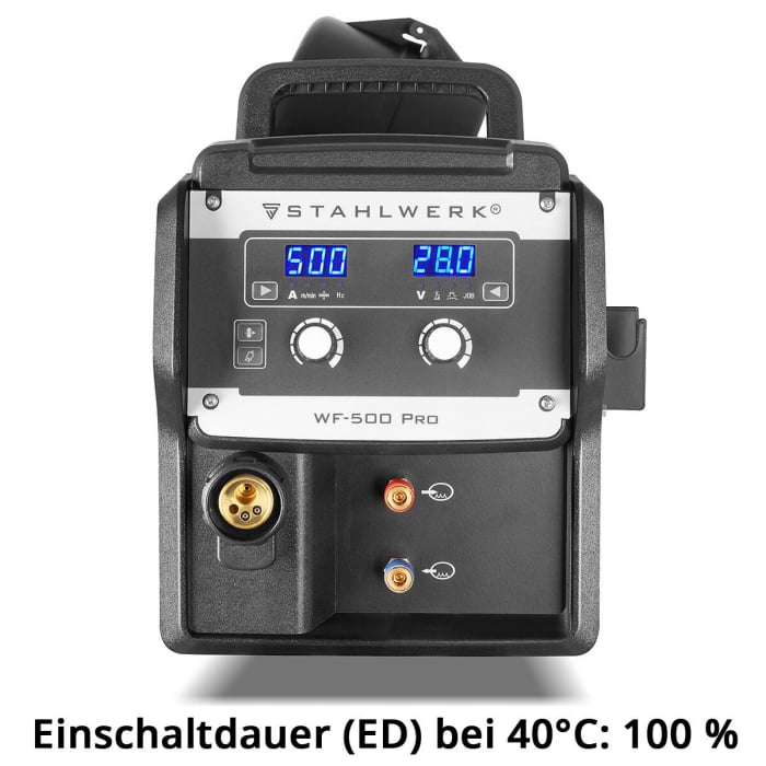 Aparat de sudura industrial STAHLWERK MIG MAG 500 DP Invertor IGBT complet sinergic, racit cu apa, cu 500 A si functie spot, sistem de sudura MIG MAG cu impuls | puls dublu | puls de mare viteză [8]