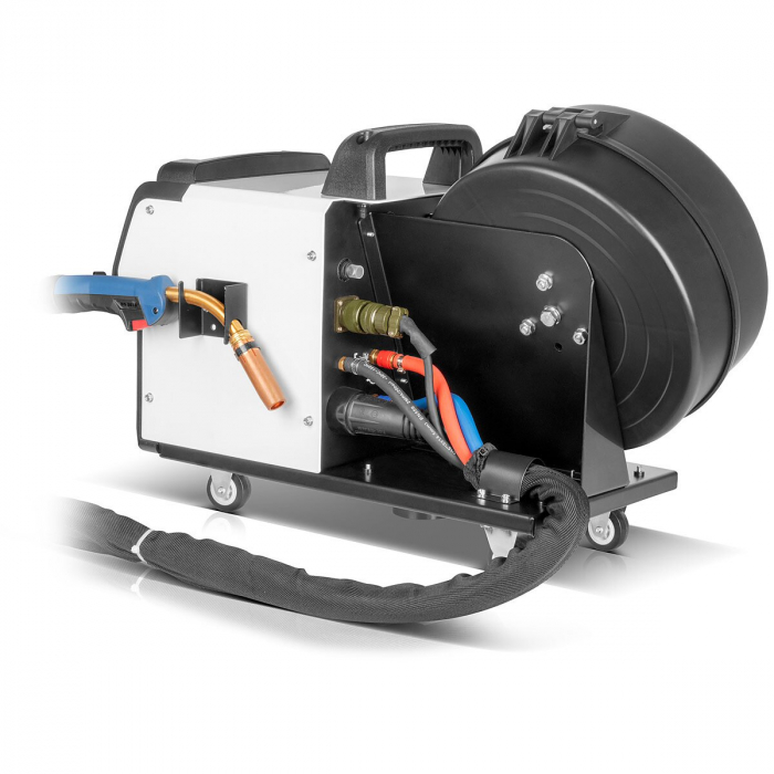 Aparat de sudura industrial MIG MAG 350 DP Invertor IGBT complet sinergic, racit cu apa, cu 350 A si functie spot, sistem de sudare MIG MAG cu impuls | puls dublu | puls de mare viteză [11]
