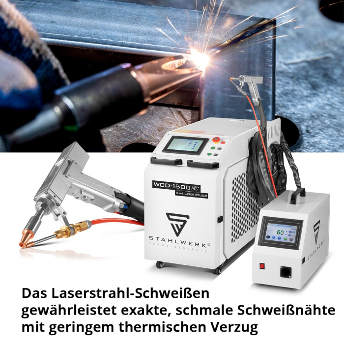 Aparat de sudura laser 3 in 1 Stahlwerk WCD- 1500w Laser Pro [6]