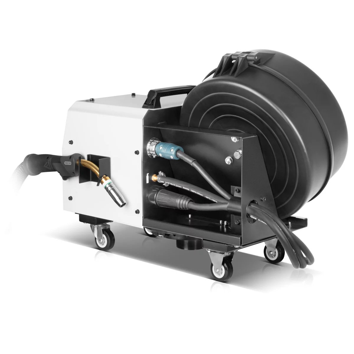 Aparat de sudura MIG MAG 300 Pro Invertor IGBT complet sinergic cu 300 A si functie de impuls Sistem de sudura combinat 3 in 1 MIG MAG | MMA | Lift-TIG [11]