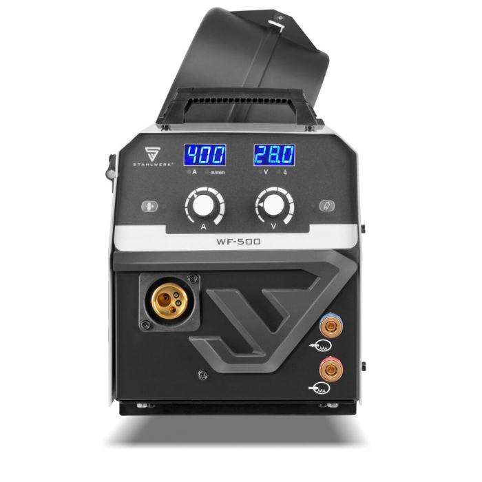 Aparat de sudura MIG MAG 400 Pro Invertor IGBT complet sinergic, racit cu apa, cu 400 A si functie de impuls Sistem de sudura combinat 3-in-1 MIG MAG | MMA | Lift-TIG [11]
