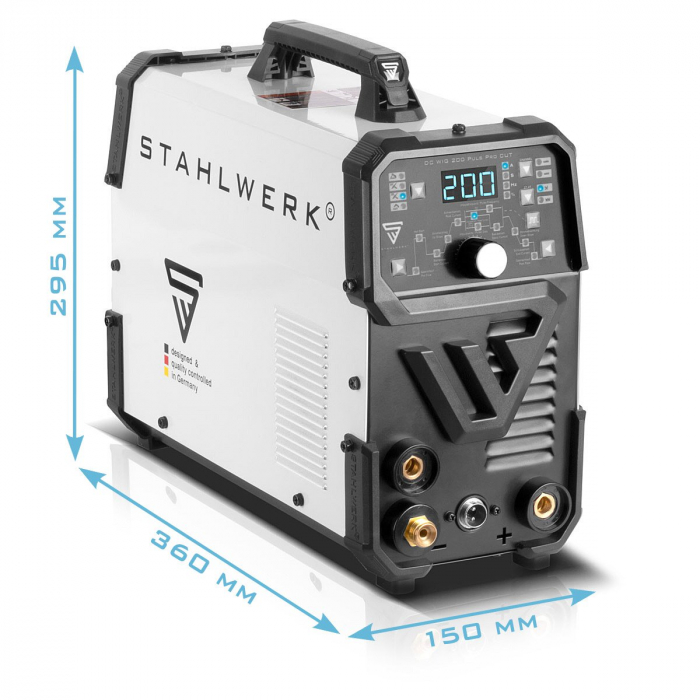 Aparat de sudura multifunctional Stahlwerk DC TIG 200 Pulse Pro CUT [5]