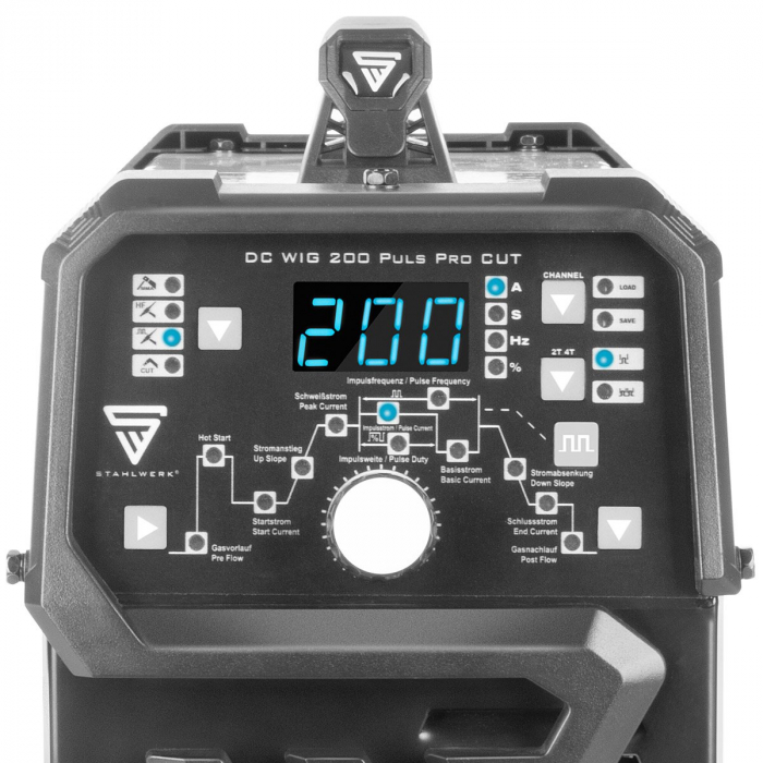 Aparat de sudura multifunctional Stahlwerk DC TIG 200 Pulse Pro CUT [2]