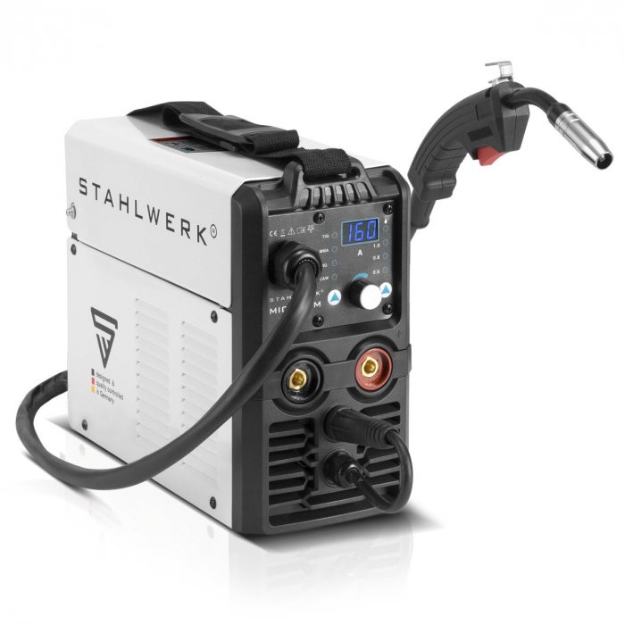 Aparat de sudura multiproces MIG/MAG/TIG/MMA Stahlwerk MIG 160 M complet [2]