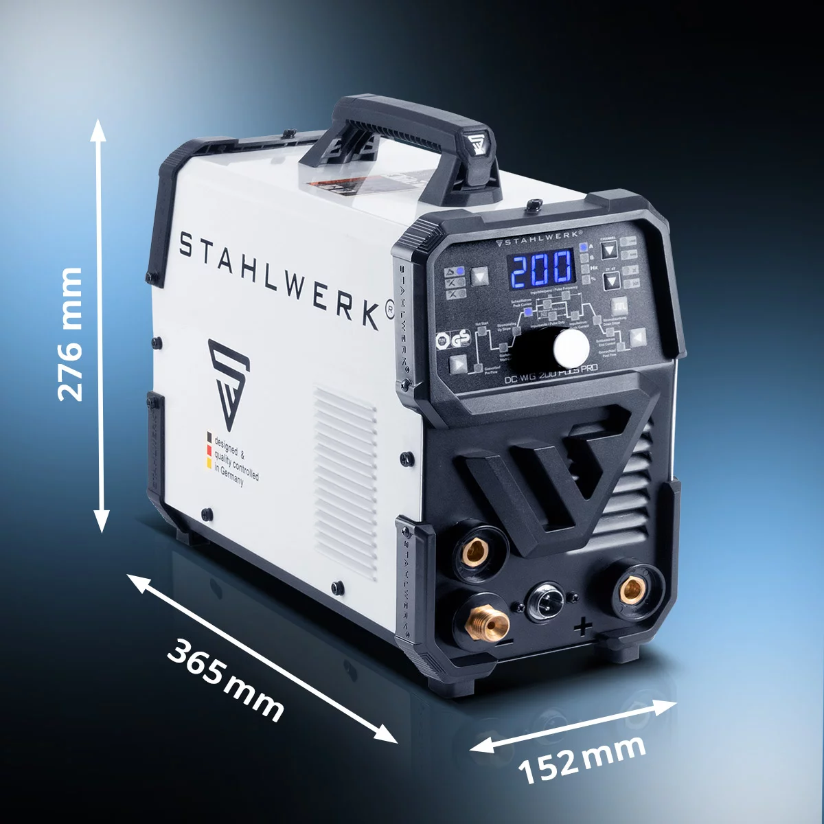 Aparat de sudura profesional DC TIG 200 Puls Pro Stahlwerk [4]