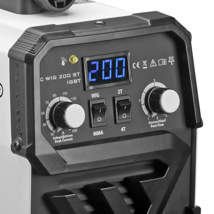 Aparat de sudura TIG/MMA Stahlwerk TIG 200 ST [3]