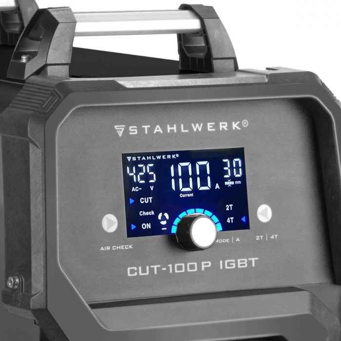 Aparat de taiere cu plasma profesional CUT 100 P Stahlwerk 44mm [4]