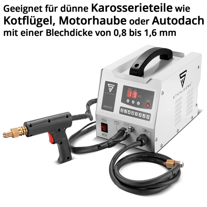 Aparat de tras tabla, tinichigerie CBR 90 Stahlwerk 3000W/220V [2]