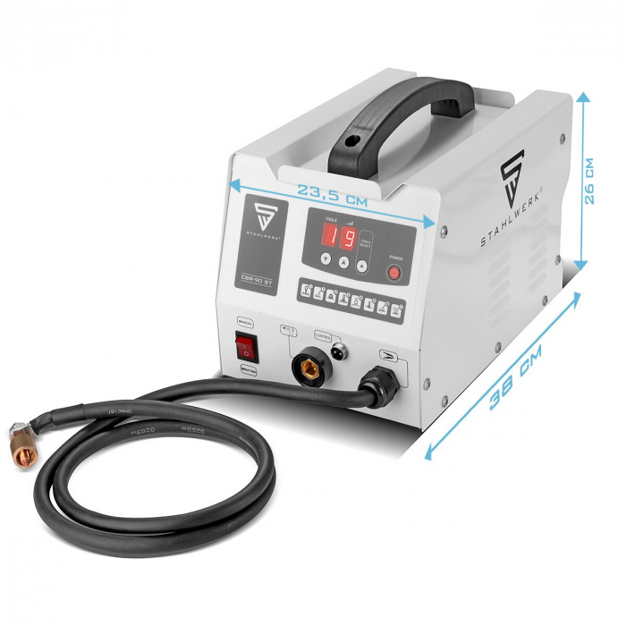 Aparat de tras tabla, tinichigerie CBR 90 Stahlwerk 3000W/220V [6]