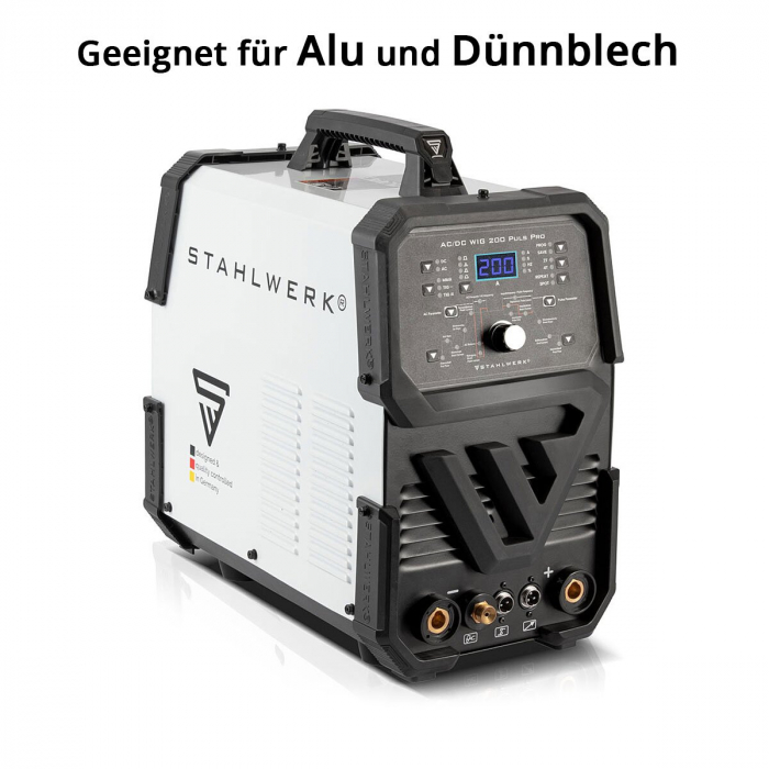 Aparat sudura aluminiu profesional AC/DC 200 Pulse D Stahlwerk [3]