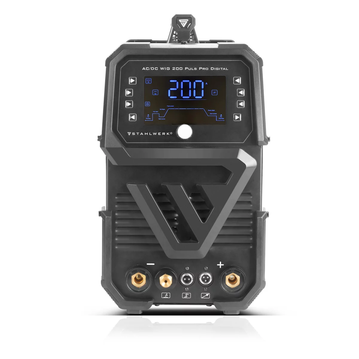 Aparat sudura aluminiu profesional AC/DC 200 Pulse Pro Stahlwerk Digital [3]