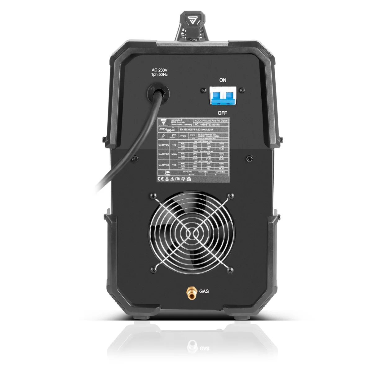 Aparat sudura aluminiu profesional AC/DC 200 Pulse Pro Stahlwerk Digital [5]