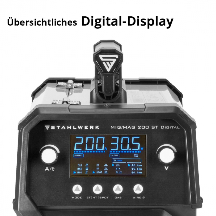 Aparat sudura MIG 200 Digital Sinergic Stahlwerk [2]