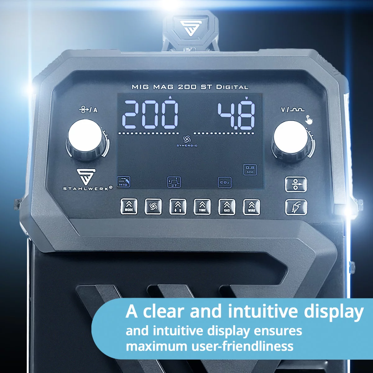 Aparat sudura MIG 200 Digital Sinergic Stahlwerk [3]