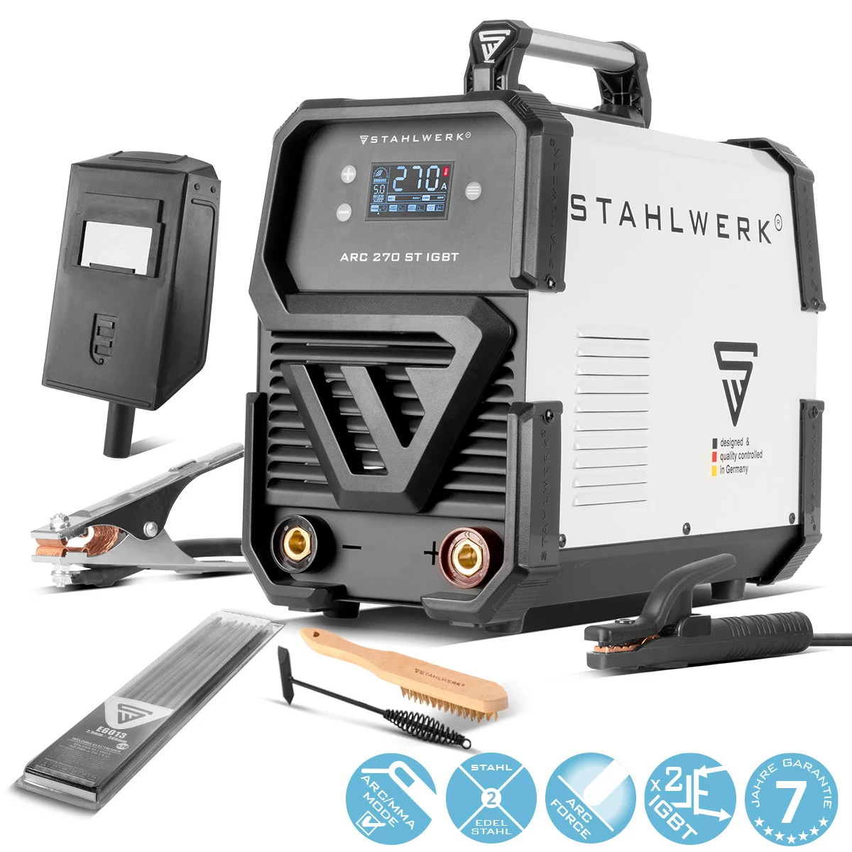 Aparat sudura MMA profesional trifazic ARC 270 ST Stahlwerk [1]