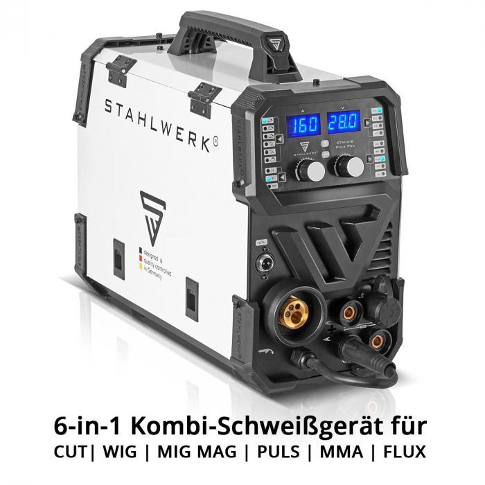 Aparat sudura multifunctional Stahlwerk CTM 416 puls  MIG/TIG/MMA/CUT [4]