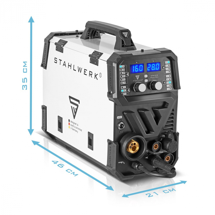Aparat sudura multifunctional Stahlwerk CTM 416 puls  MIG/TIG/MMA/CUT [8]