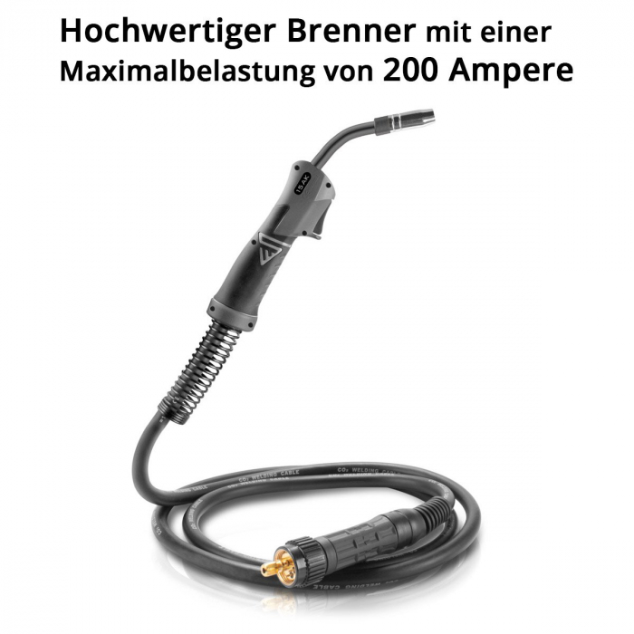 Aparat sudura multiproces Stahlwerk MTM 200 ST 200A TIG + MIG / MAG + MMA [8]