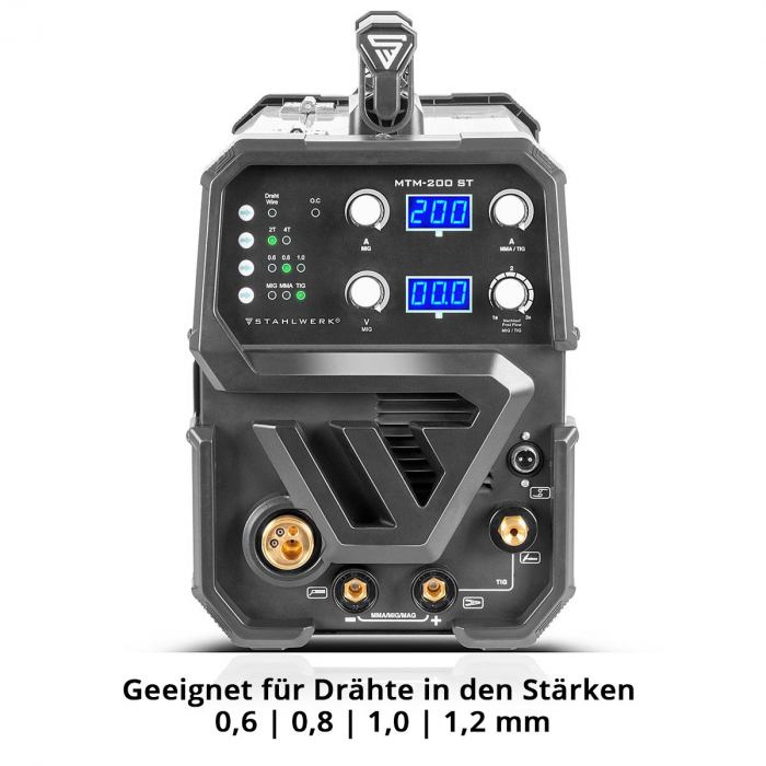 Aparat sudura multiproces Stahlwerk MTM 200 ST 200A TIG + MIG / MAG + MMA [6]