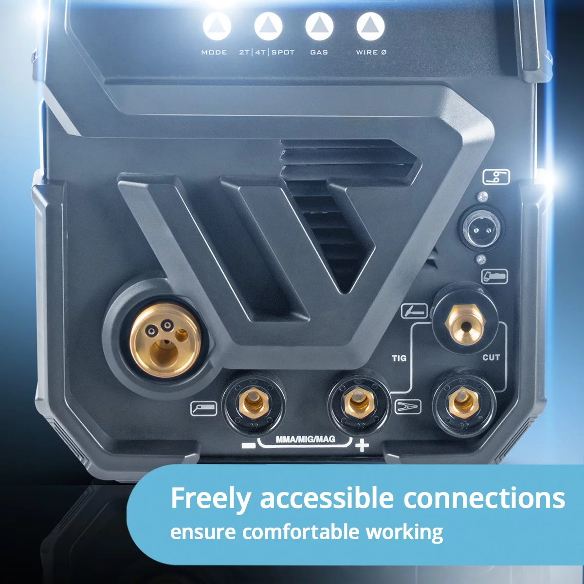 Aparat sudura multiproces Stahlwerk MTM 200 ST 200A TIG + MIG / MAG + MMA [6]