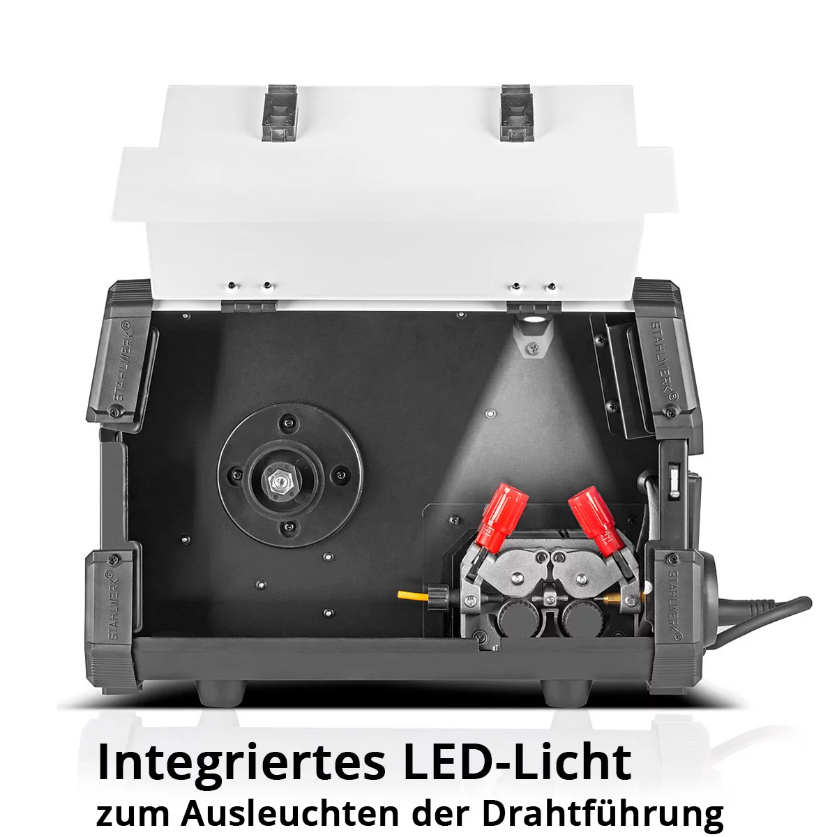 Aparat sudura profesional cu 4 role av. STAHLWERK MIG/MAG 200 Puls Pro Syergic Digital [13]