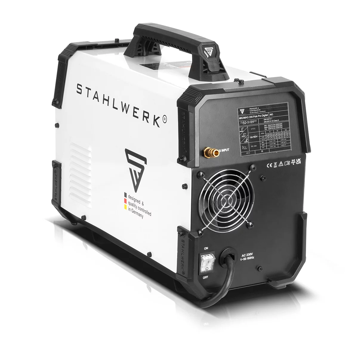 Aparat sudura profesional cu 4 role av. STAHLWERK MIG/MAG 200 Puls Pro Syergic Digital [5]