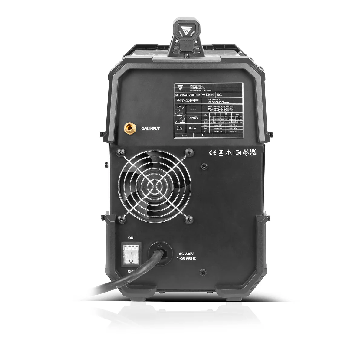 Aparat sudura profesional cu 4 role av. STAHLWERK MIG/MAG 200 Puls Pro Syergic Digital [7]