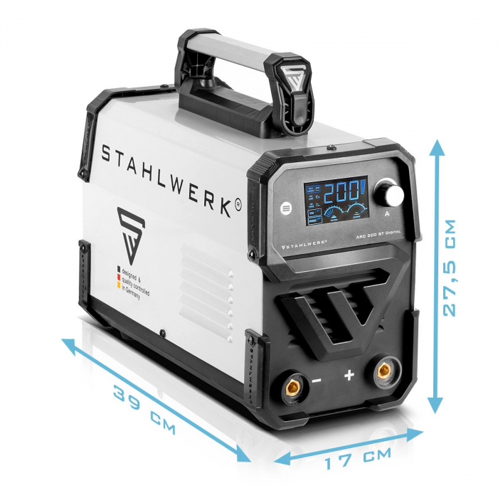 Aparat Sudura Profesional Tip Invertor ARC 200 ST Digital Stahlwerk [6]