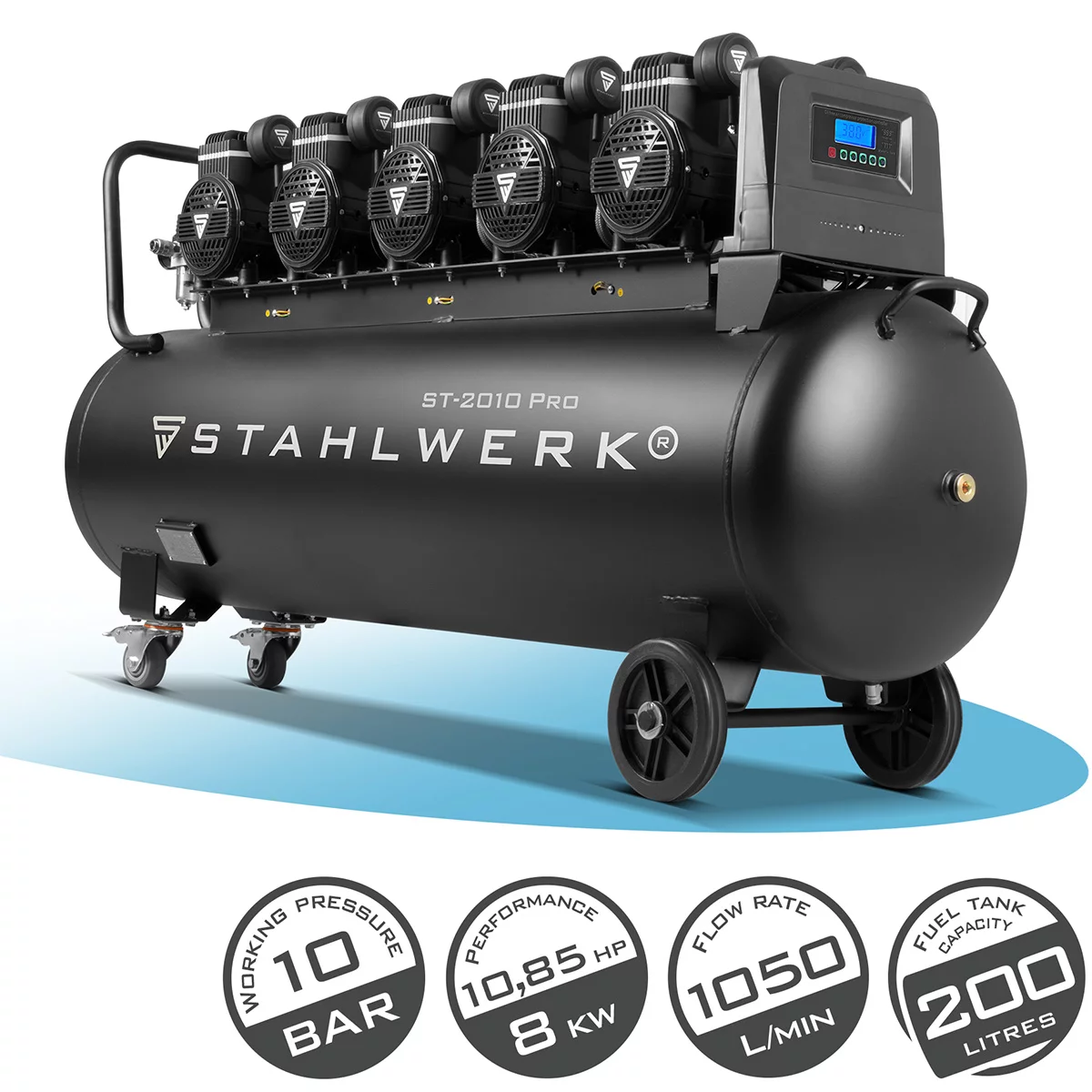 Compresor de aer comprimat STAHLWERK ST 2010 Pro - 10 bar [1]