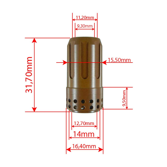 Difuzor Gaz Plasma Compatibil PMX 65/85 – 220857 [2]