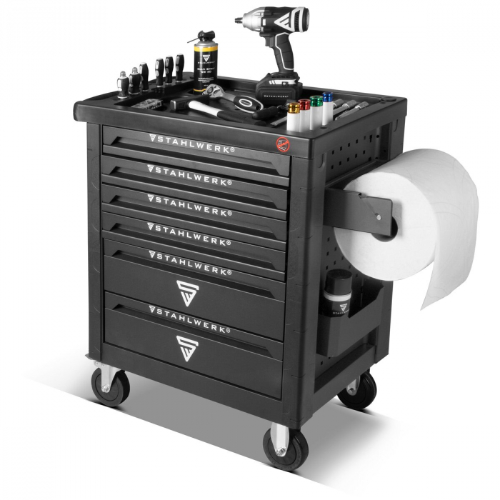 Dulap de scule 160 piese cu 6 sertare Stahlwerk [5]