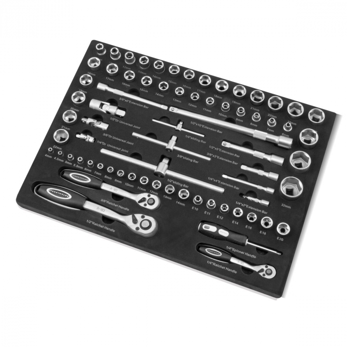 Dulap de scule 160 piese cu 6 sertare Stahlwerk [14]