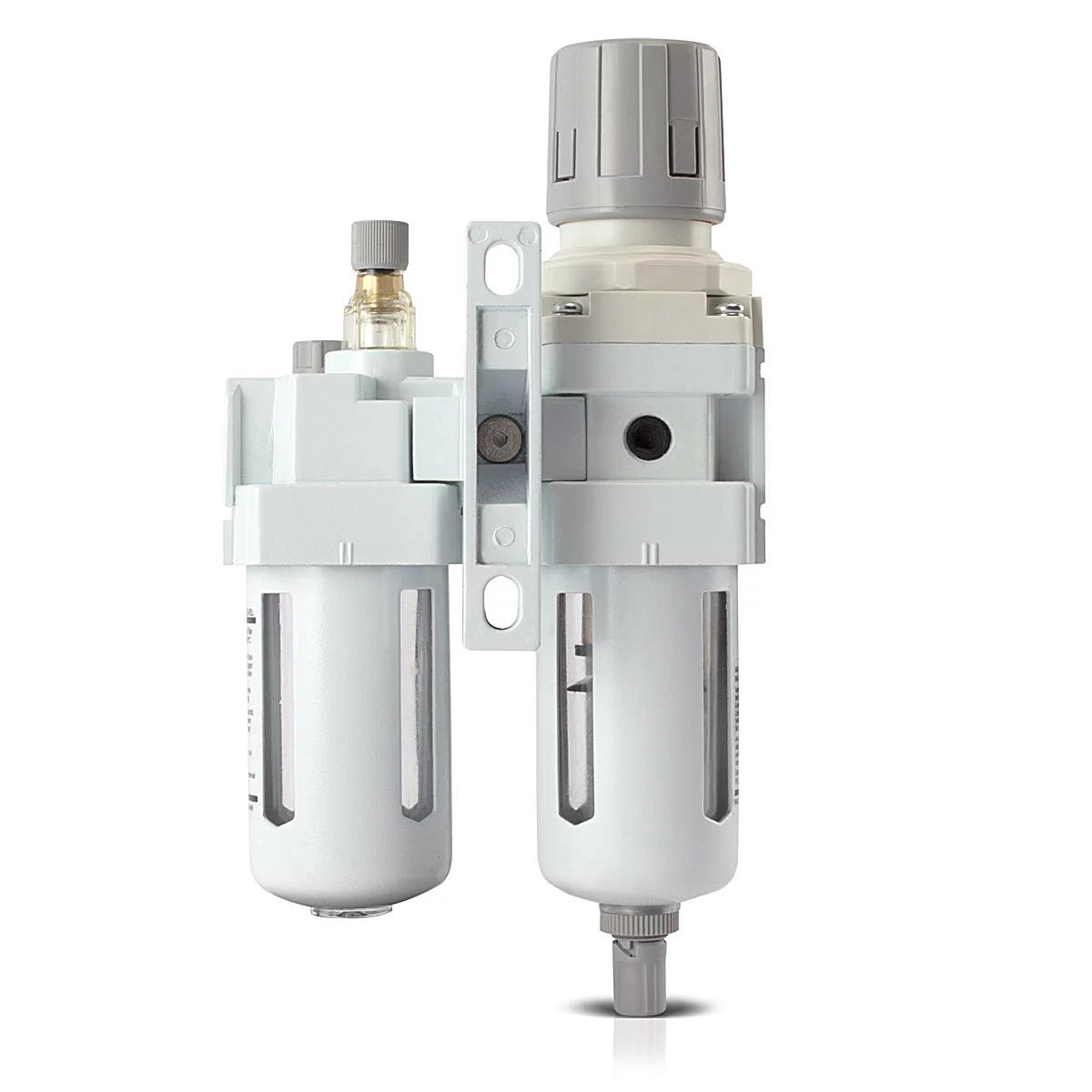 Filtru aer comprimat cu lubrifiant de până la 10,5 bar pentru compresoare de aer unelte de aer unitate de întreținere separator de apă filtru de lubrifiere Conexiune regulator de presiune aer comprima [2]